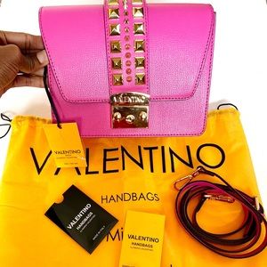 Valentino hot pink crossbody purse